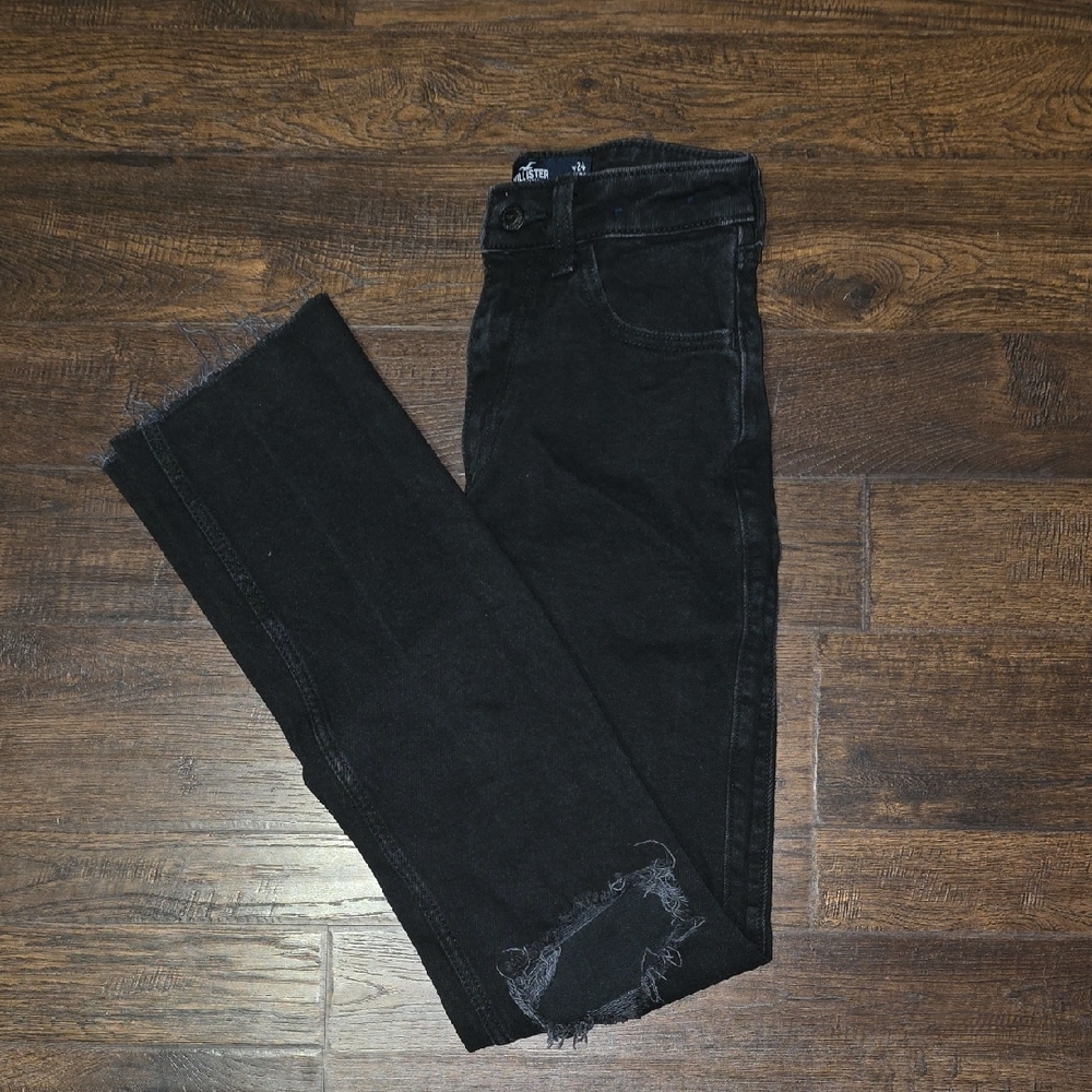 Hollister Ultra High Rise 90s Vintage Straight Jeans Size 0